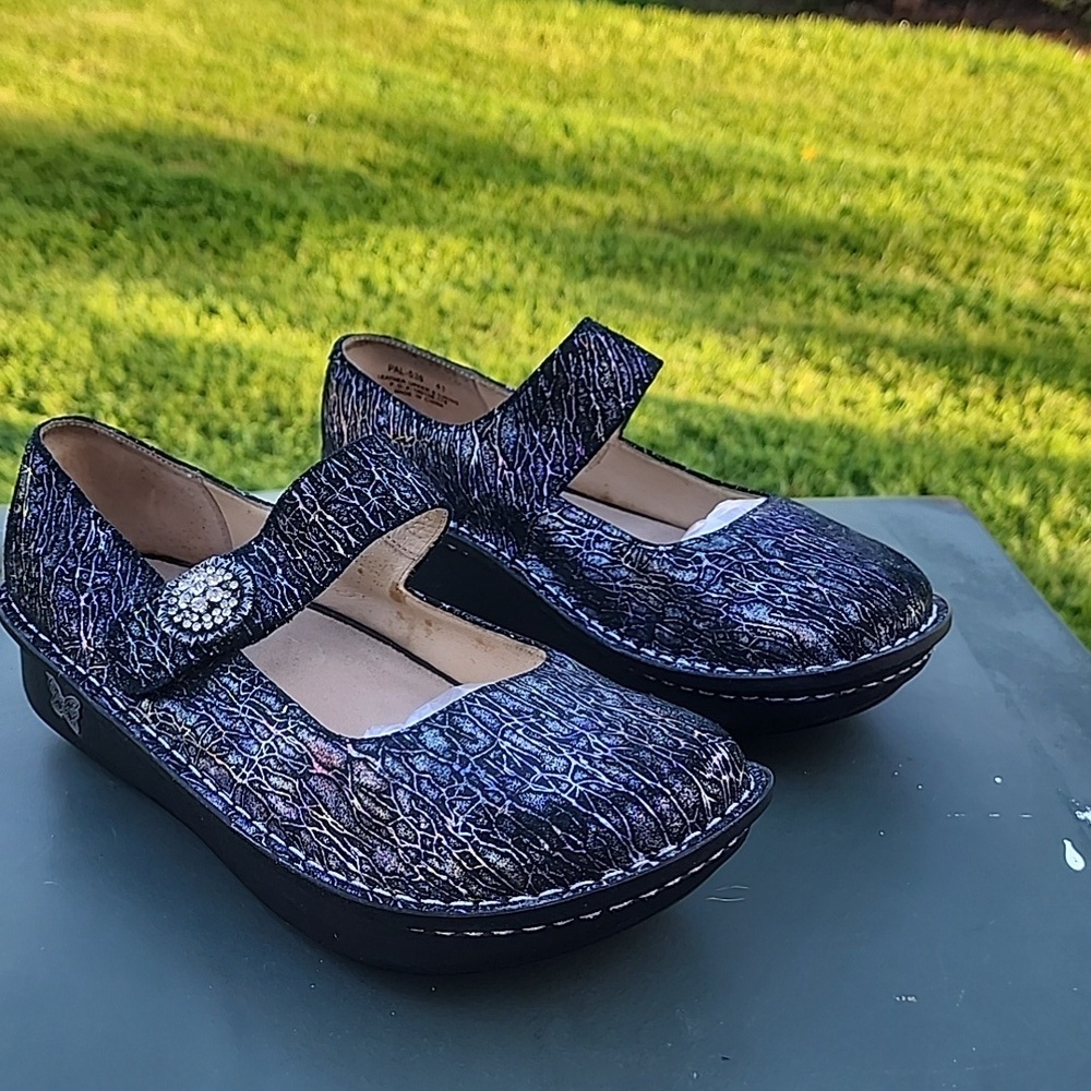 Alegria Women's Paloma Totally Cellular Mary jane Flats size EU 41/ US 9.5 - Picture 3 of 11